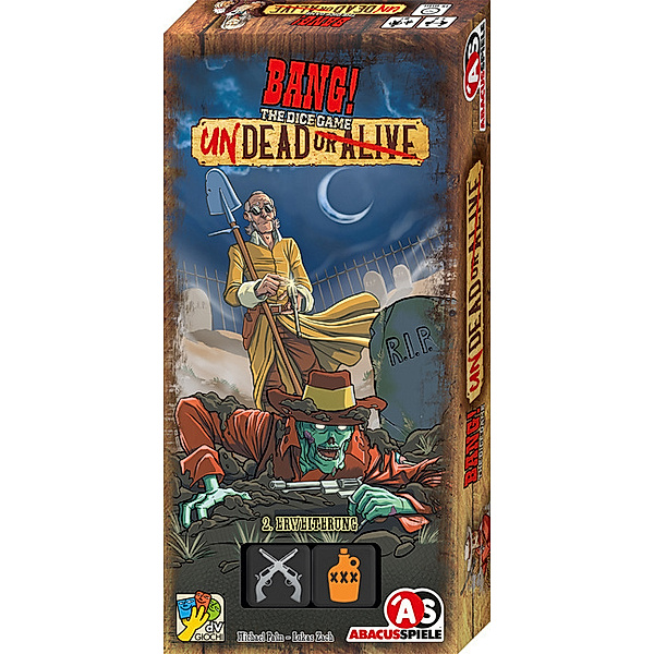 ABACUSSPIELE, dV Giochi BANG! The Dice Game - Undead or Alive (2. Erweiterung), Michael Palm, Lukas Zach