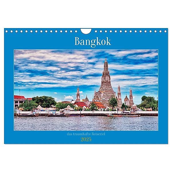 Bangkok das traumhafte Reiseziel (Wandkalender 2025 DIN A4 quer), CALVENDO Monatskalender, Calvendo, Bernd Hartner