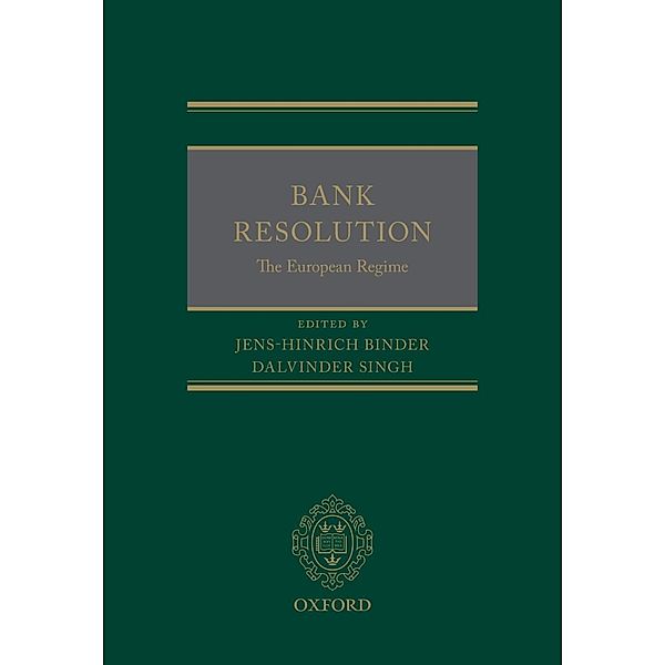 Bank Resolution: The European Regime