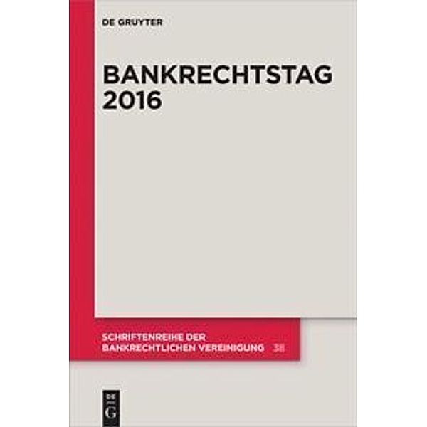 Bankrechtstag 2016