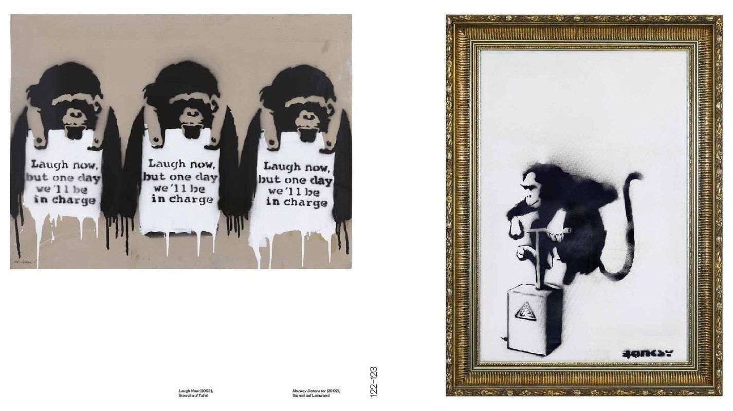 Banksy - Die Kunst der Straße im großen Bildband Buch versandkostenfrei
