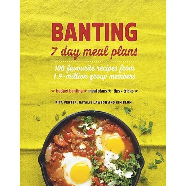 Banting 7 Day Meal Plans, Rita Venter