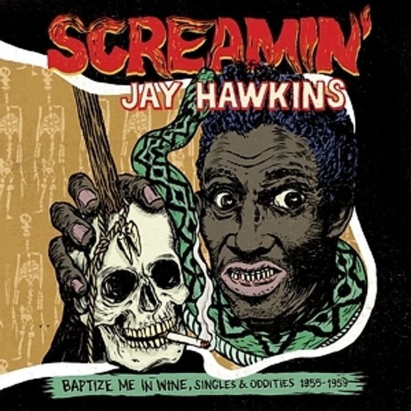 Baptize Me In Wine-Singles & Oddi (Vinyl), Screamin' Jay Hawkins