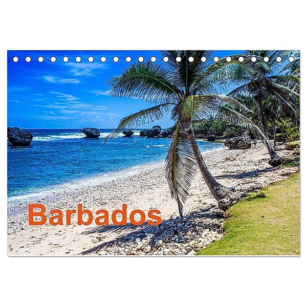 Barbados (Tischkalender 2024 DIN A5 quer), CALVENDO Monatskalender, Volker Krahn