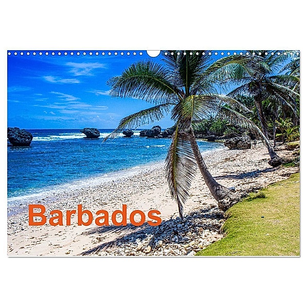 Barbados (Wandkalender 2024 DIN A3 quer), CALVENDO Monatskalender, Volker Krahn