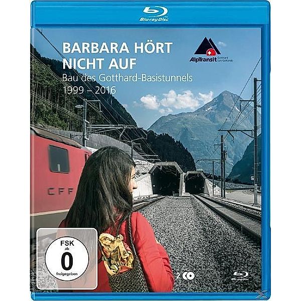 Barbara hört nicht auf - Bau des St.Gotthard-Basistunnel - 2 Disc Bluray, Martina Binz, Walter Sigi Arnold