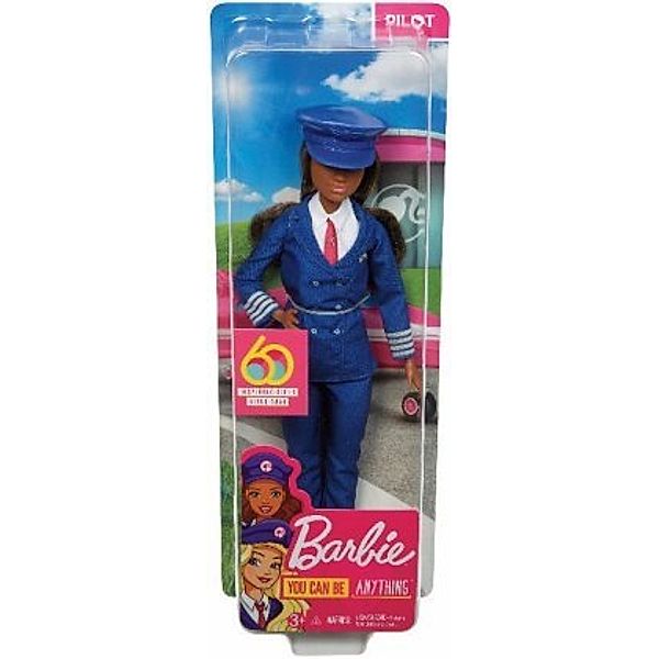 Barbie 60th Anniversary Pilotin Puppe