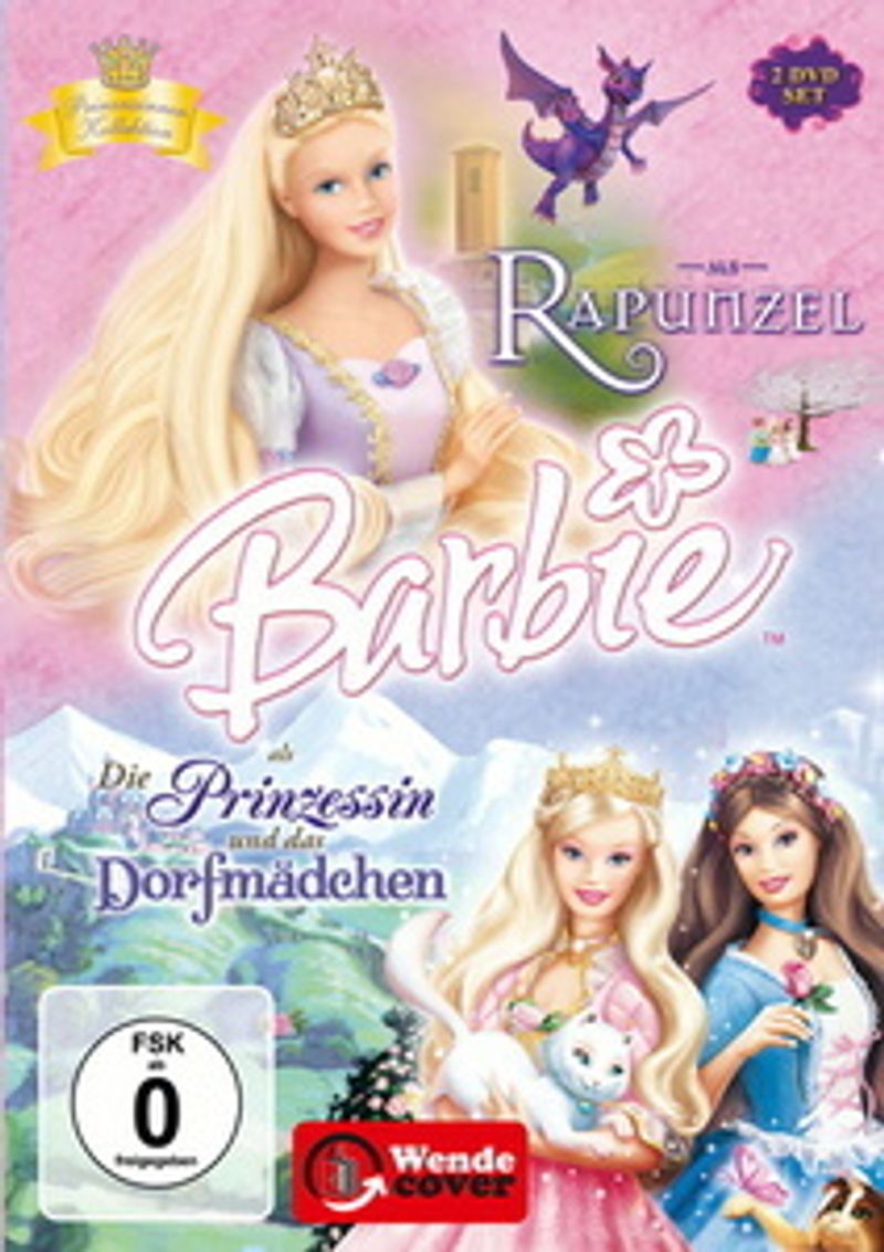 Barbie als: Rapunzel Barbie als Die Prinzessin und das Dorfmädchen Film |  Weltbild.at