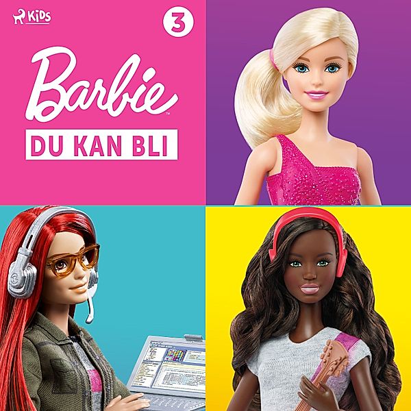 Barbie - Barbie - Du kan bli - 3, Mattel