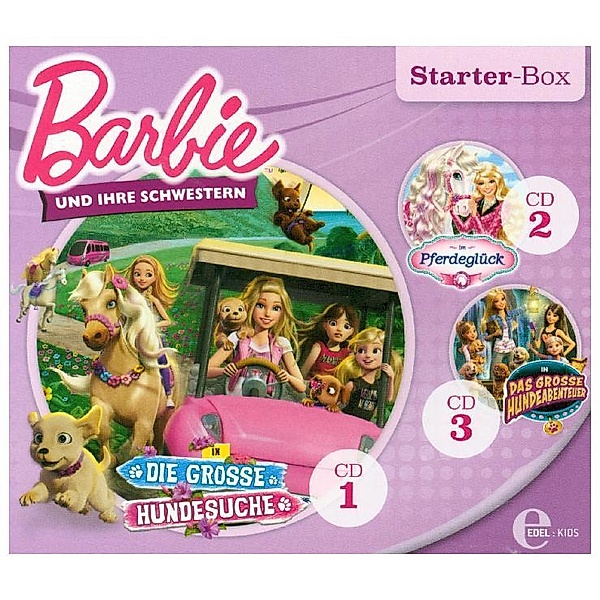 Barbie - Barbie - Starter-Box Schwestern,3 Audio-CDs, Barbie