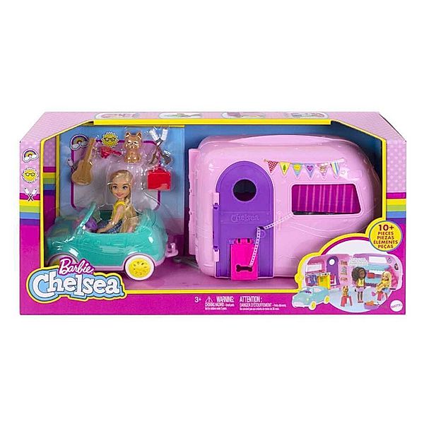 Mattel Barbie Chelsea Camper und Puppe Spielset