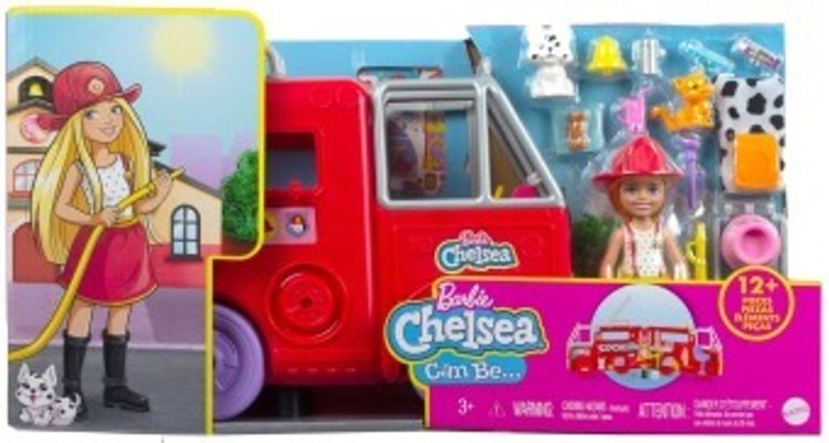 Barbie Chelsea Feuerwehrauto mit Chelsea Puppe | Weltbild.de