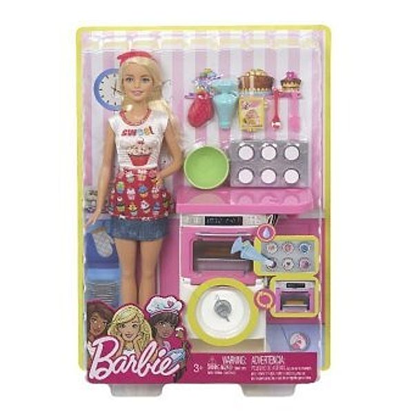 Barbie Cooking & Baking Bäckerin Puppe & Spielset