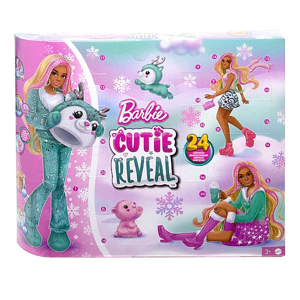 Mattel Barbie Cutie Reveal Adventskalender