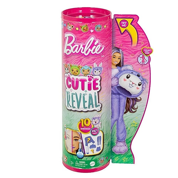 Mattel Barbie Cutie Reveal Barbie Costume Cuties Series - Bunny in Koala