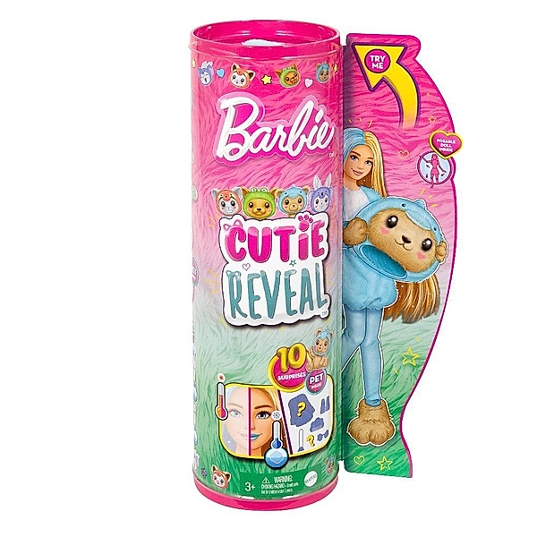 Mattel Barbie Cutie Reveal Barbie Costume Cuties Series - Teddy Dolphin