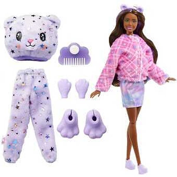 Mattel Barbie Cutie Reveal Traumland Fantasie Serie Puppe - Teddy