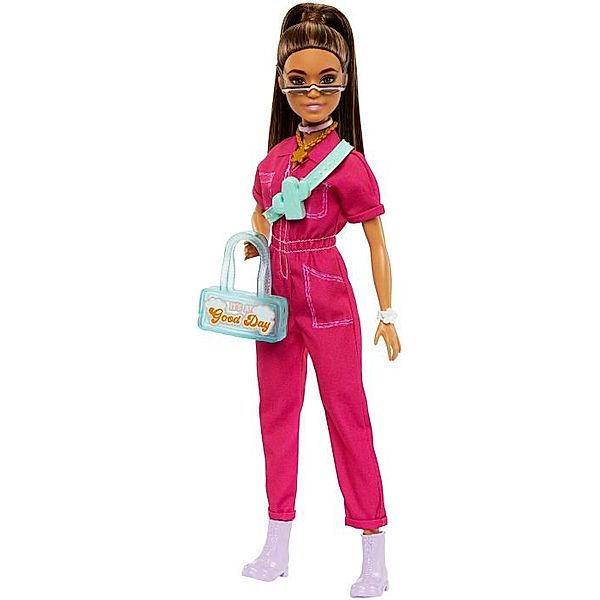 Mattel Barbie Day & Play Fashion Pinker Blaumann (bzw. Pinker Overall)