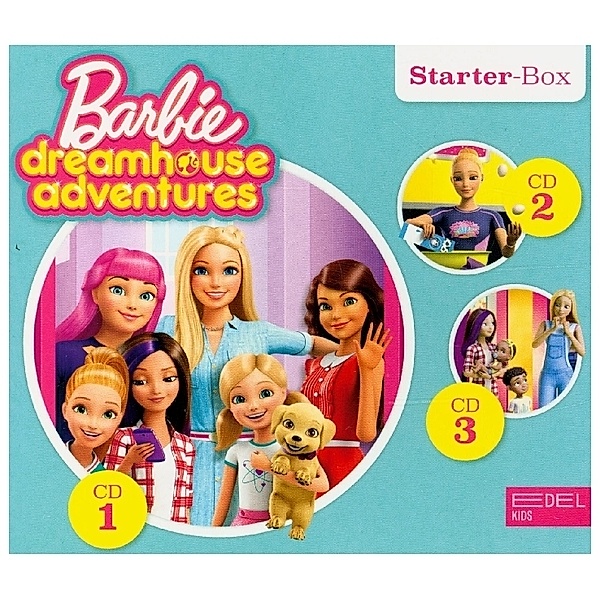 Barbie Dreamhouse Adventures - Starter-Box.Box.1,3 Audio-CD, Barbie Dreamhouse Adventures
