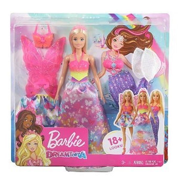 Barbie Dreamtopia 3-in1-Fantasie Spielset (blond)