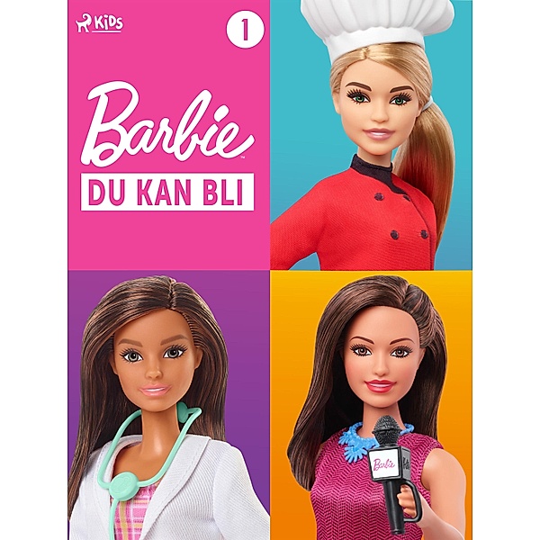 Barbie - Du kan bli - 1 / Barbie, Mattel