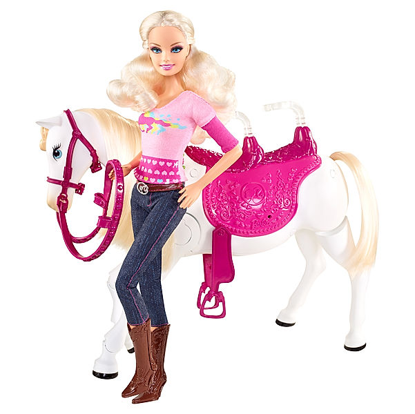 Barbie Familie Reitausflug
