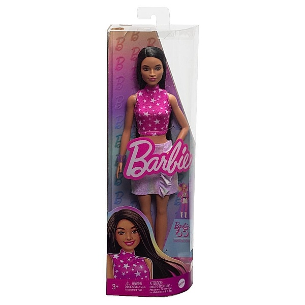 Mattel Barbie Fashionista Doll - Rock Pink and Metallic
