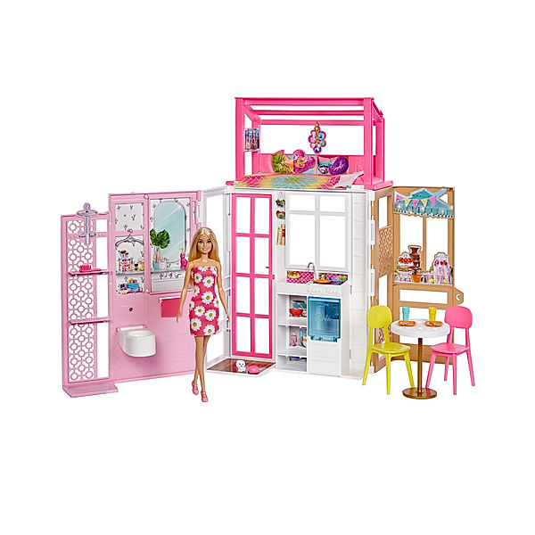 Mattel Barbie Haus und Puppe