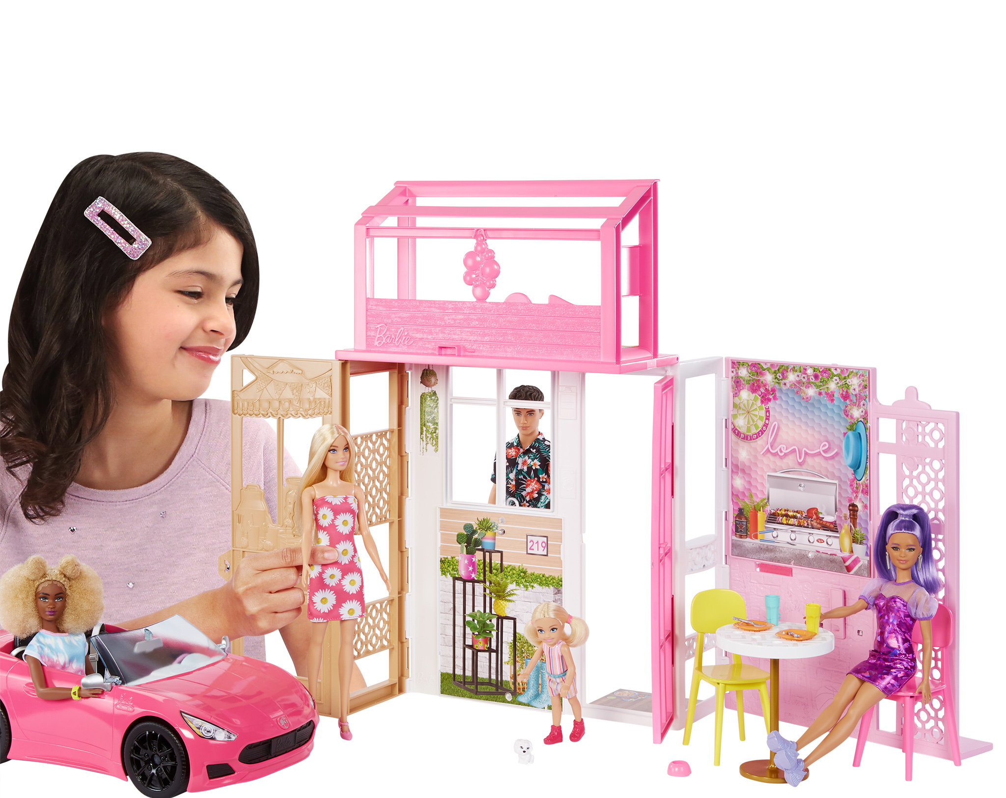 Barbie Haus und Puppe...