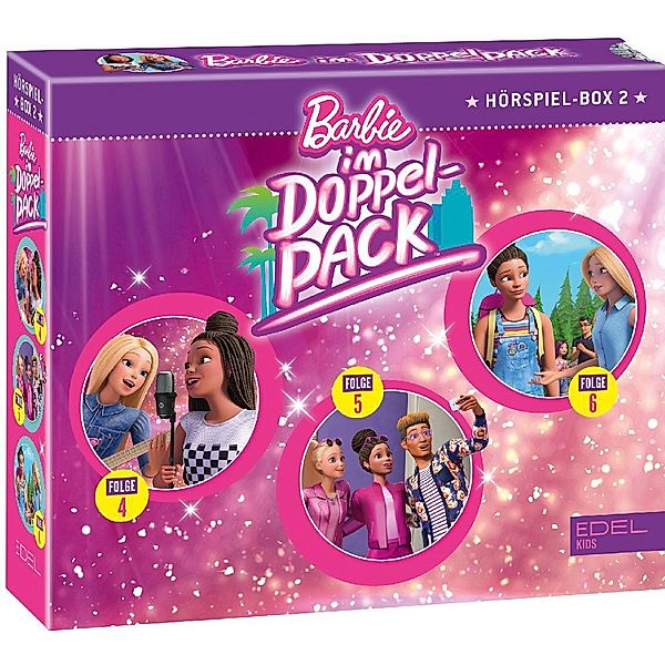 Barbie Hörspiel-Box.Folge.4-6,3 Audio-CD, Barbie