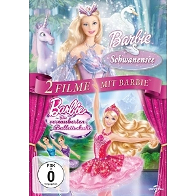 Barbie™ in Schwanensee & Barbie™ in: Die verzauberten Ballettschuhe - 2  Disc DVD Film | Weltbild.at