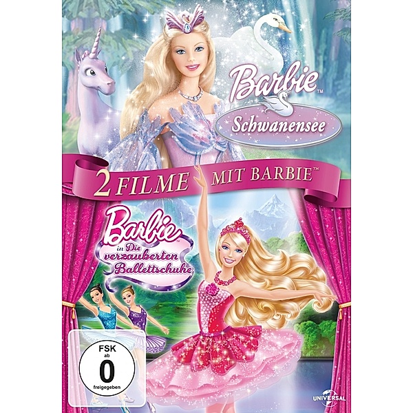 Barbie in Schwanensee & Barbie in: Die verzauberten Ballettschuhe - 2 Disc DVD, Keine Informationen