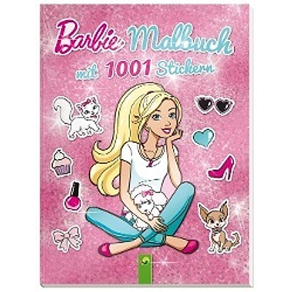Barbie - Malbuch mit 1001 Stickern