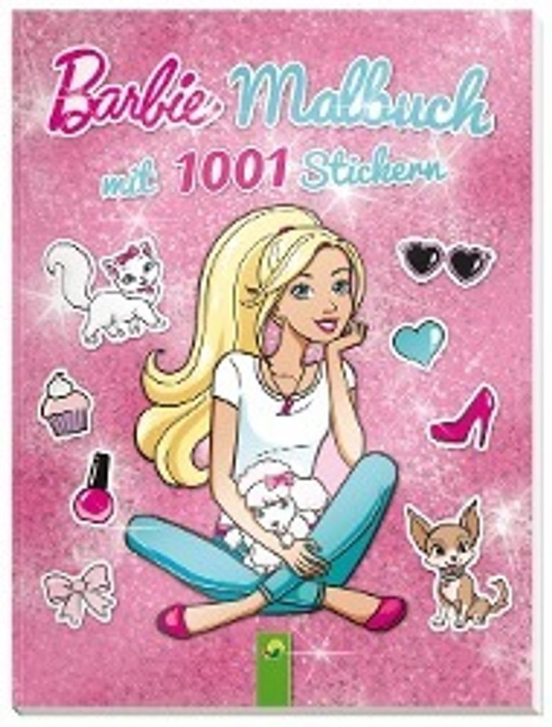 Barbie - Malbuch mit 1001 Stickern Buch versandkostenfrei bei Weltbild.de  bestellen
