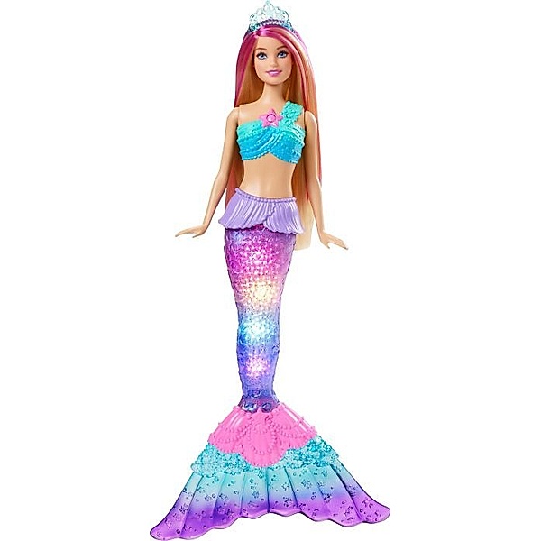Mattel Barbie Malibu Zauberlicht Meerjungfrau Puppe