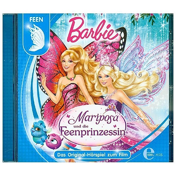 Barbie, Mariposa und die Feenprinzessin,1 Audio-CD, Barbie