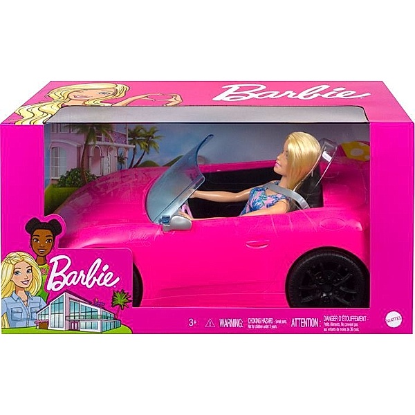 Mattel Barbie mit Cabrio