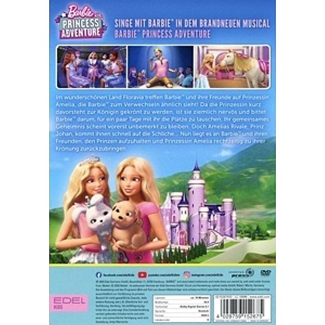 Barbie Princess Adventure DVD bei Weltbild.ch bestellen