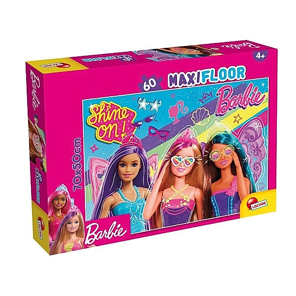 LiscianiGiochi Barbie Puzzle Df Maxi Floor 24