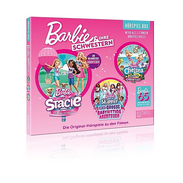 Barbie - Schwestern Hörspiel-Box zu den Filmen,3 Audio-CD, Barbie