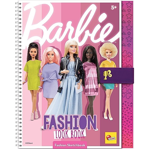 Barbie Sketch Book Fashion Look Book (In Display of 8 PCS)
