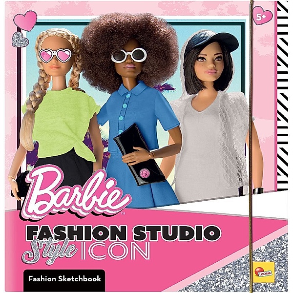 Barbie Sketch Book Style Icon - Fashion Studio (In Display of 6 PCS)
