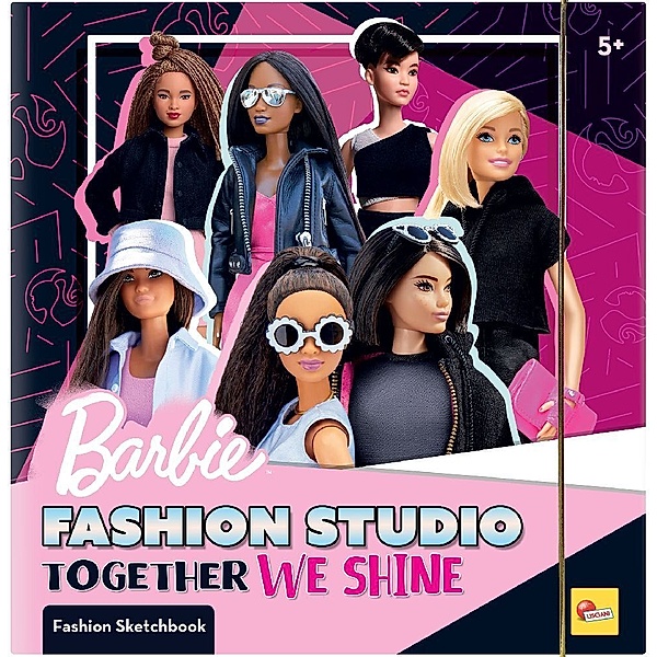 Barbie Sketch Book Together We Shine - Fashion Studio (In Display of 6 PCS)