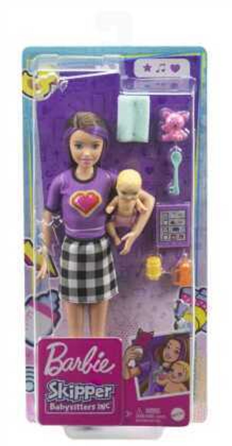 Barbie Skipper Babysitters Inc. Skipper & Baby Puppe und Zubehör |  Weltbild.at