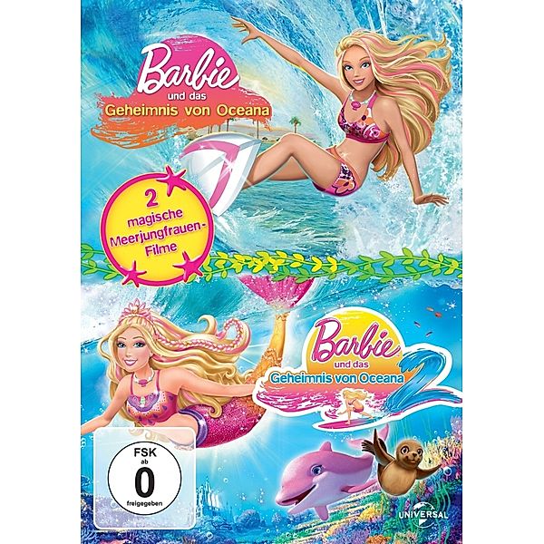 Barbie und das Geheimnis von Oceana 1+2 - 2 Disc DVD, Elise Allen