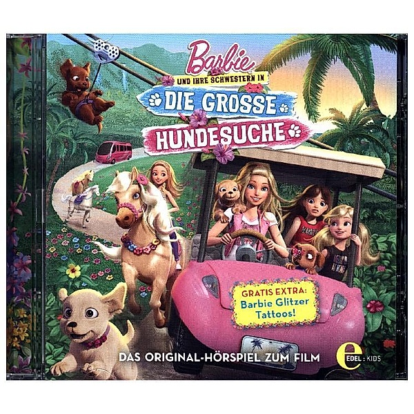 Barbie und ihre Schwestern in Die grosse Hundesuche,1 Audio-CD, Barbie