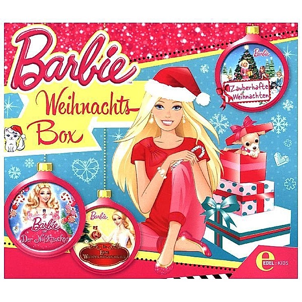 Barbie, Weihnachts-Box,3 Audio-CD, Barbie