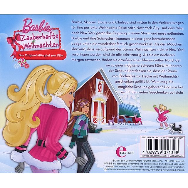 Barbie, Zauberhafte Weihnachten, 1 Audio-CD kaufen