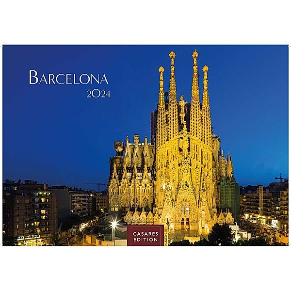 Barcelona 2024 L 35x50cm, H.W. Schawe