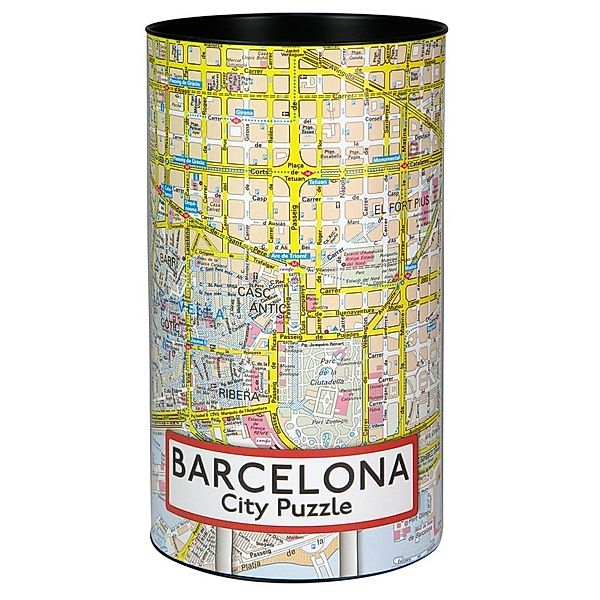 Barcelona City Puzzle 500 Teile, 48 x 36 cm